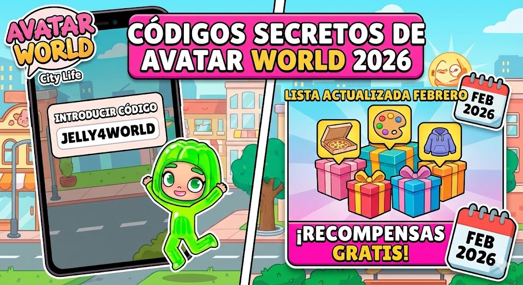 CÓDIGOS SECRETOS DE AVATAR WORLD 2026
