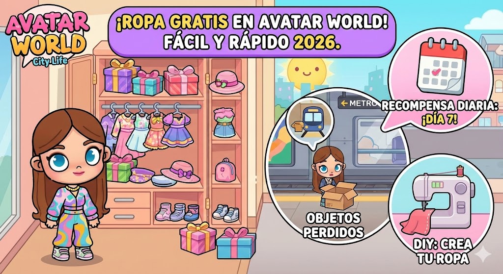 ROPA GRATIS EN AVATAR WORLD